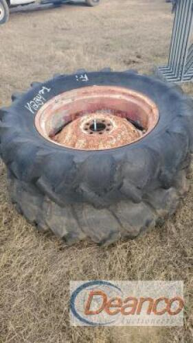 Set of Two (2) Tractor Tires