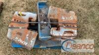 Pallet of Ford Tractor Weights Lot: 4215