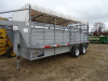 2005 WW 16' Stock Gooseneck Trailer, s/n 11WH516275W283739 (No Title - Bill of Sale Only): ID 42515 - 2