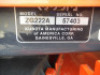 Kubota ZG222A Zero-turn Mower, s/n 57403: 48" Cut, Meter Shows 189 hrs - 7