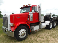 1998 Peterbilt 378 Truck Tractor, s/n 1NP5GGGG40D469171: T/A, Day Cab, Cat Eng., Fuller 18-sp., Wet Kit, Odometer Shows 664K mi.