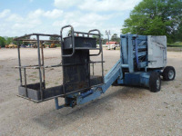 1994 Genie Z45 Articulated Boom Manlift, s/n 001341 (Salvage): LP or Diesel, Meter Shows 6338 hrs