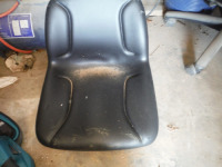 Black Tractor Seat