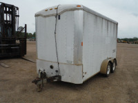 2005 Haulmark Enclosed Trailer, s/n 16HPB14215G066993: Model KD7X14WT2, Rear Fold Down Door, Side Door (Owned by Alabama Power)