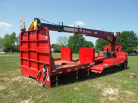 2012 Terex BRT2047 Crane Bed, s/n 1T9S2047LCW140432: Terex Boom, Hyd. Hose Reels, Elec. Monitor, Outriggers