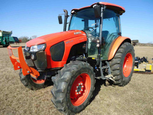 Kubota M5-111HDC Tractor, s/n 50625: Encl. Cab, 1150 hrs, ID 43029