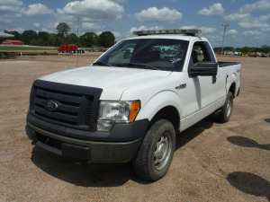 2010 Ford F150 4WD Pickup, s/n 1FTMF1EW0AFC92153 (Inoperable): Reg. Cab, Auto, No Key, Odometer Shows 33K mi. (Owned by Alabama Power)