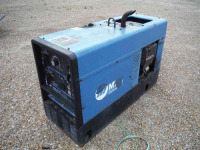 Miller Bobcat 225 Welder/Generator, s/n KK216320: 8500-watt, Multi-purpose Series, CC/CU, AC/DC, Gas Eng., Meter Shows 172 hrs