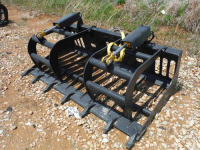 72" Twin-cylinder Brush Grapple