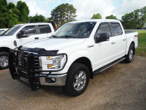 2017 Ford F150 4WD Pickup, s/n 1FTEW1EF9HFA57314: 4-door, Auto, Bed Cover, Odometer Shows 277K mi.