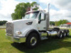 2016 Peterbilt 567 Truck Tractor, s/n 1XPCP4EX3GD324230: Tri-axle, Day Cab, Cummins ISX15 Eng., Fuller 18-sp., Wet Kit, Headache Rack, Odometer Shows 423K mi.