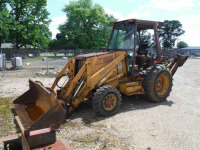 Case 580SK Loader Backhoe, s/n JJC0172409: Meter Shows 4547 hrs