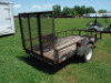 Shopbuilt 6x12 Trailer (No Title - Bill of Sale Only): S/A, Bumper-pull, Landscape Tailgate - 2