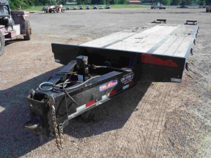 2019 Pitts Tag Trailer, s/n 5JYTA2524KPP10997: 3-axle, 25' Deck, 5' Dovetail, Ramps, Pintle Hitch