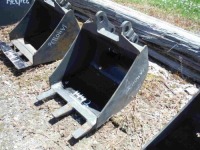 Bobcat 12" Pin On Bucket fits Bobcat 316 Mini Excavator