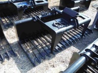 76" Skeleton Grapple Bucket: Single Cylinder