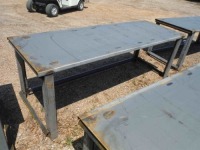 30"x90" Steel Work Bench w/ 10ga Top