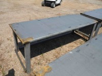 30"x90" Steel Work Bench w/ 10ga Top