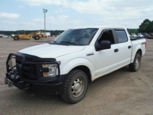 2016 Ford F150 4WD Pickup, s/n 1FTEW1EF9GFA72751: 4-door, Auto, Front Winch, Odometer Shows 227K mi. (Owned by Alabama Power)