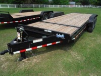 New 2022 Splash Sales 22' Tilt Trailer, s/n 4S91T2625NG627006 (Has MSO): Two 7000 lb. Axles, Elec. Brakes Each Side, 2 5/16 Ball Hitch, LED Lights, 4' Stationary Deck, 16' Tilt, Deck, 235/80R16 10-ply Tires