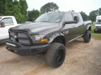 2016 Dodge Ram 2500 4WD Pickup, s/n 3C6UR5MLXGG237164: Laramie Lonestar, Megacab, Deleted 6.7 Cummins, Auto, Black Leather, Odometer not Correct but Shows 8K mi., Truck has Electrical Issues - Selling As Is