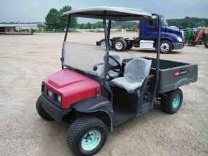 Toro Workman Utility Cart, s/n 312000319 (No Title - $50 MS Trauma Care Fee Charged to Buyer): Bed, Meter Shows 2835 hrs