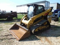 2014 Cat 289D XPS Skid Steer, s/n TAW01417: Encl. Cab, High Flow, 2-sp., GP Bkt., Hyd QC, Rubber Tracks, Meter Shows 6734 hrs