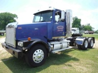 2005 Western Star Truck Tractor, s/n 5KJJAECV95PU63018: T/A, Day Cab, Mercedes Benz 450hp Eng., Fuller 10-sp., 12K Front, 40K Rears, Manual 5th Wheel, Tuf Trac Susp., 11R22.5 Tires, Alum. Wheels, Odometer Shows 942K mi.