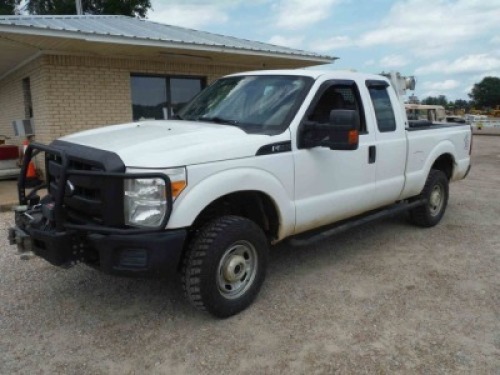 2012 Ford F250 4WD Pickup, s/n 1FT7X2B63CEB40980: Ext. Cab, Gas Eng., Auto, Odometer Shows 202K mi. (Owned by Alabama Power)