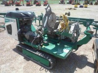 McElroy TracStar Poly Pipe Fusion Machine w/ 3 Horses & 2 Stands, 6" & 8" Shoes, Tool Box w/ Hydraulic Hose