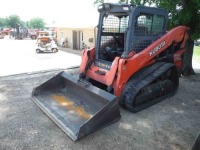 2014 Kubota SVL75-2 Skid Steer, s/n 22301: C/A, Rubber Tracks, GP Bkt., Meter Shows 1274 hrs