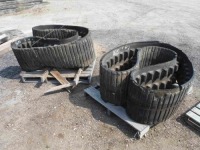 Set of Skid Steer Tracks: 18" Wide