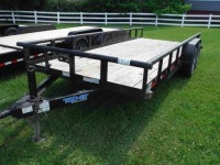 2019 TopHat 18' Trailer, s/n 4R7BU1826KT186611: T/A, Bumper-pull