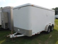 Morales Enclosed Trailer, s/n 140CB1626B1003895: t/a, Bumper-pull, Rear & Side Doors