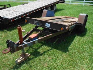 2000 Ditch Witch S7B Tilt Trailer, s/n 1DS0000J3Y17T0964 (No Title - Bill of Sale Only): Pintle Hitch, S/A, 7000 lb. Axle, Elec. Brakes