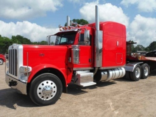 2017 Peterbilt 389 Truck Tractor, s/n 1XPXDP9X5HD447809: T/A, Day Cab, Fuller 10-sp., Wet Kit, Odometer Shows 627K mi.