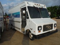 1987 GMC P30 Van Truck, s/n 1GDHP32T5H3500524 (Inoperable): 18' Aluminum Body, Engine Removed but inside Truck, No Trans., Odometer Shows 463K mi.