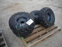 (4) 25x10-12 NHS Tires and Rims