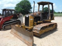 2007 Cat D3G LGP Dozer, s/n CAT00D36CBYR02039 (Salvage): 4-post Canopy, 6-way Blade, Fire Damaged