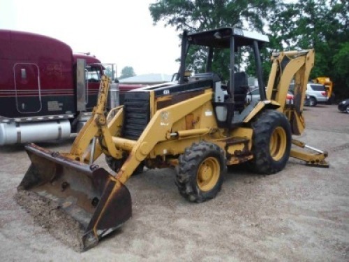 Cat 416B Loader Backhoe, s/n 8SG14221: Meter Shows 5889 hrs