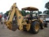 John Deere 110 4WD Loader Backhoe, s/n LW0110T210356 w/ Pallet Forks, Box Blade, Ditching Bucket & 12" Bkt.: 4-in-1 Loader - 2