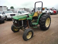 2001 John Deere 5105 Tractor, s/n LV5105C210926 (Salvage)