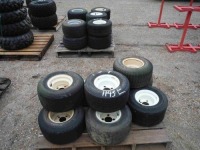 (2) Pallets of Golf Cart Tires