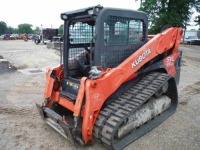 Kubota SVL95-2 Skid Steer, s/n 34541: Cab, High Flow, Hyd. QA, Meter Shows 1464 hrs