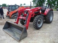 Mahindra 6065 MFWD Tractor, s/n MP4S-1323: Loader, Meter Shows 202 hrs