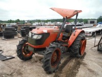 Kubota M7040 MFWD Tractor, s/n 91851 (Salvage)