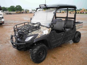 2017 HuntVE Electric Utility Cart, s/n HF861561 (No Title - $50 MS Trauma Care Fee Charged to Buyer): w/ Charger