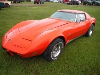 1976 Chevy Corvette Stingray, s/n 7L6S410109: All Original Drive Train, New Interior, New Paint, New Tires & Wheels