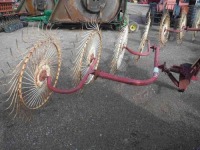 Pin Wheel Hay Rake