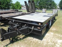 1980 Wisconsin Tilt Tag Trailer, s/n 7092 (Title Delay): 20-ton, Pintle Hitch, T/A, Dovetail, Ramps